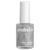 Andreia Verniz Hipoalergénico 60 Glitter Prateado