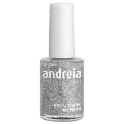 Andreia Verniz Hipoalergénico 60 Glitter Prateado
