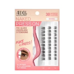 Ardell Naked Press On Pre-Glued Underlash Extensões De Pestanas Natural