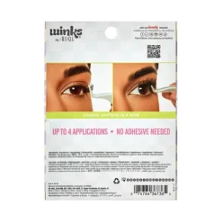 Ardell Winks Press On Pre-Glued Underlash Extensions Pestanas Postiças