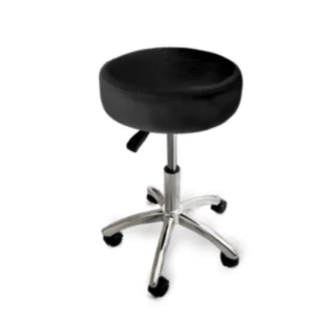 Banco De Estética Redondo Com Rodas