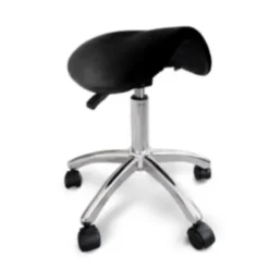 Banco Em Sela Com Rodas Preto