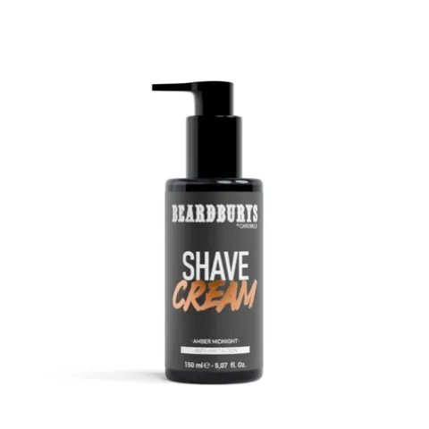 Beardburys Amber Midnight Creme De Barbear Anti-Irritação