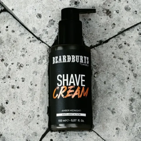 Beardburys Amber Midnight Creme De Barbear Anti-Irritação