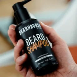 Beardburys Amber Midnight Shampoo Para Barba E Rosto