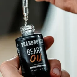 Beardburys Amber Midnight Óleo Para Barba E Bigode