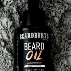 Beardburys Amber Midnight Óleo Para Barba E Bigode