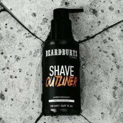 Beardburys Amber Midnight Precision Outliner Gel De Barbear Transparente