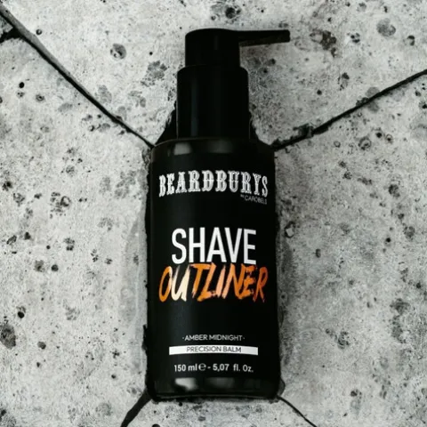 Beardburys Amber Midnight Precision Outliner Gel De Barbear Transparente