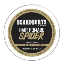 Beardburys Spider Cera Para O Cabelo Acabamento Mate Fixação Média