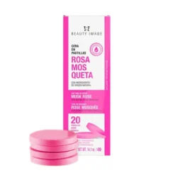Beauty Image Cera Depilatória Em Discos Rosa