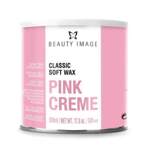Beauty Image Cera Depilatória Lipossolúvel Rosa