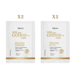 Beox Keracoffee Vegan Kit Alisamento E Recuperação Capilar