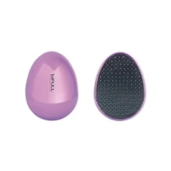 Bifull Detangler Hair Egg Mini Escova De Cabelo Oval Rosa