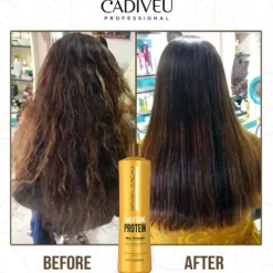 Brasil Cacau Smoothing Protein Alisamento De Força Máxima