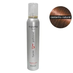 Broaer Espuma De Fixação Castanho Natural