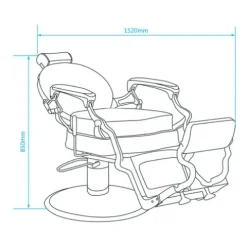 Cadeira De Barbeiro Revival