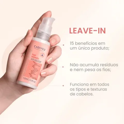 Cadiveu Hair Remedy Sos Sérum Cabelo Danificado