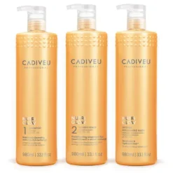 Cadiveu Nutri Glow Kit Laminação Champô + Condicionador + Máscara