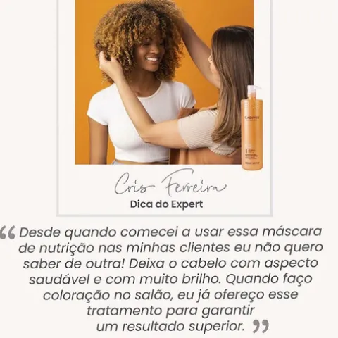 Cadiveu Nutri Glow Kit Laminação Champô + Condicionador + Máscara