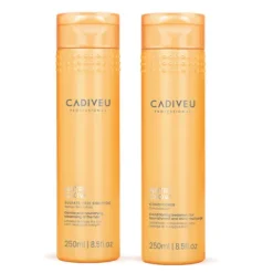Cadiveu Nutri Glow Kit Nutrição Diária Champô + Condicionador