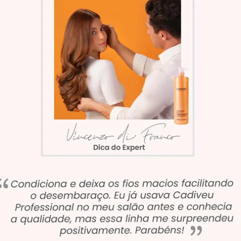 Cadiveu Nutri Glow Kit Profissional Laminação Champô + Condicionador