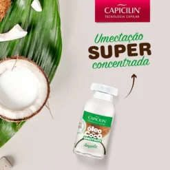 Capicilin Óleo De Coco Ampola Humectante