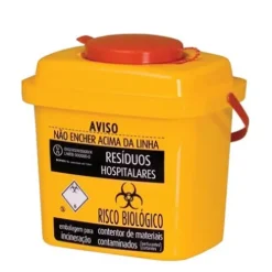 Contentor De Lâminas E Agulhas Usadas