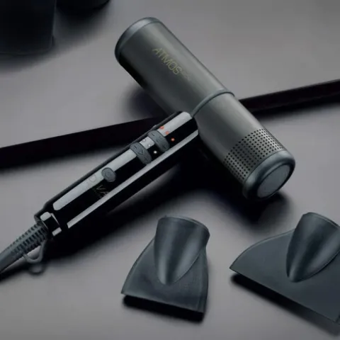 Diva Pro Styling Atmos Atom Capa Personalizável Slate Black