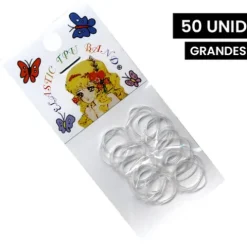 Elásticos De Cabelo - Transparentes