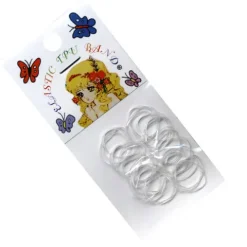 Elásticos De Cabelo - Transparentes