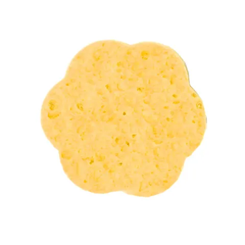 Esponja Desmaquilhar Natural - Amarela