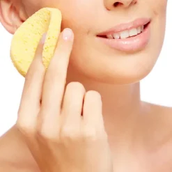Esponja Desmaquilhar Natural - Amarela