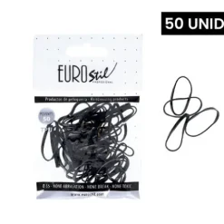 Eurostil Elásticos Cabelo Preto