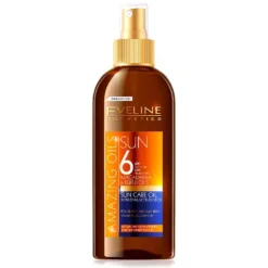 Eveline Sun Care Óleo Com Acelerador De Bronzeado - Fps 6