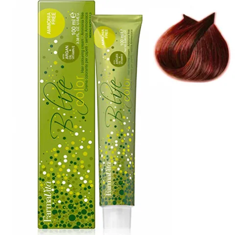 Farmavita Coloração B.Life Sem Amoníaco 6.66 Louro Escuro Vermelho Intenso