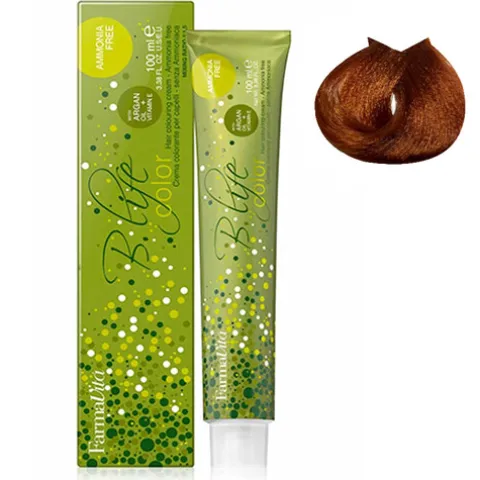 Farmavita Coloração B.Life Sem Amoníaco 7.43 Louro Cobre Dourado