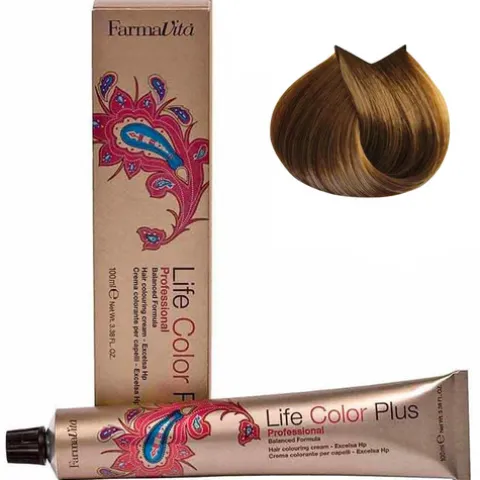 Farmavita Coloração Life Color Plus 7.32 Louro Médio Dourado Irisado