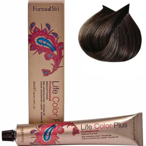 Farmavita Coloração Life Color Plus 5.8 Castanho Claro Castanho
