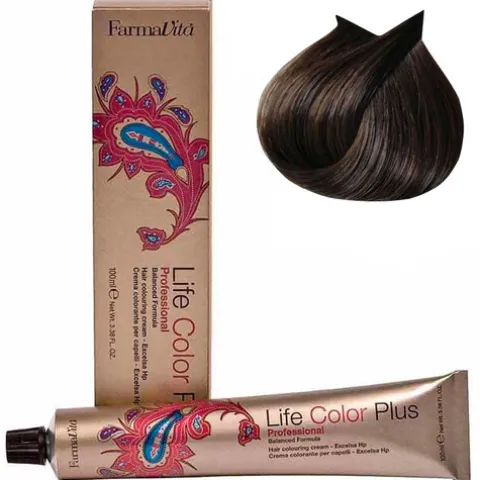 Farmavita Coloração Life Color Plus 5.88 Castanho Claro Castanho Intenso