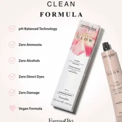 Farmavita Omniplex Blossom Glow Coloração Sem Amoníaco 10.43 Apricot