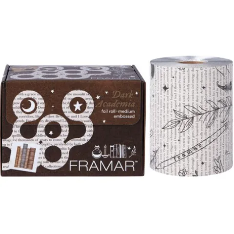 Framar Dark Academia Rolo Papel De Alumínio