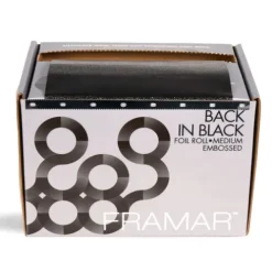 Framar Rolo Papel De Alumínio Preto