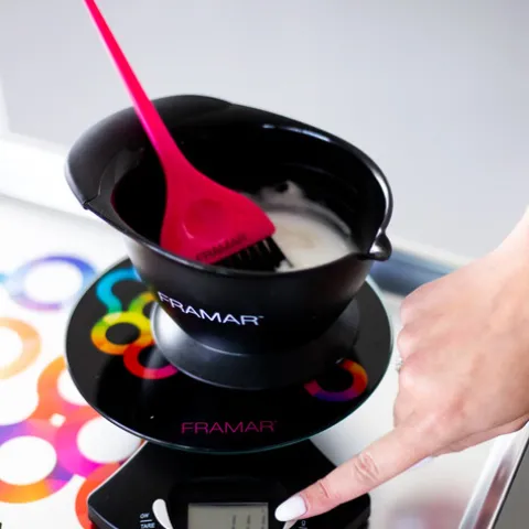 Framar Trincha De Coloração Rosa