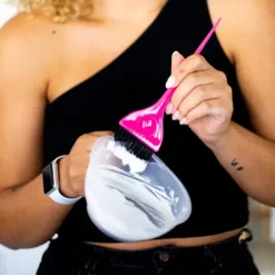 Framar Trincha De Coloração Rosa