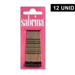 Ganchos Cabelo Grandes Castanhos