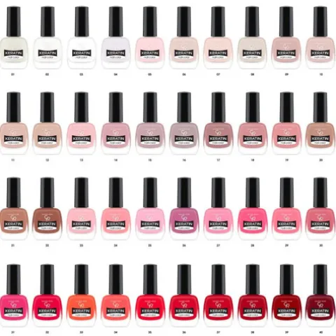 Golden Rose Keratin Verniz De Unhas 38