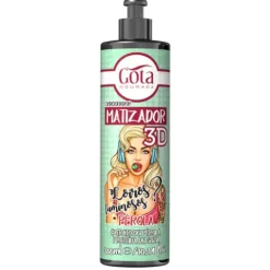 Gota Dourada Condicionador Matizador 3D - Pérola