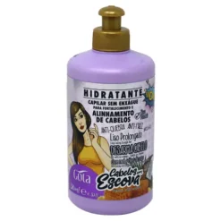 Gota Dourada Creme Pentear Cabelos Com Escova