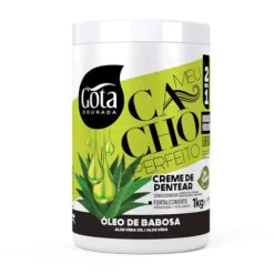 Gota Dourada Meu Cacho Perfeito Creme De Pentear Óleo Babosa